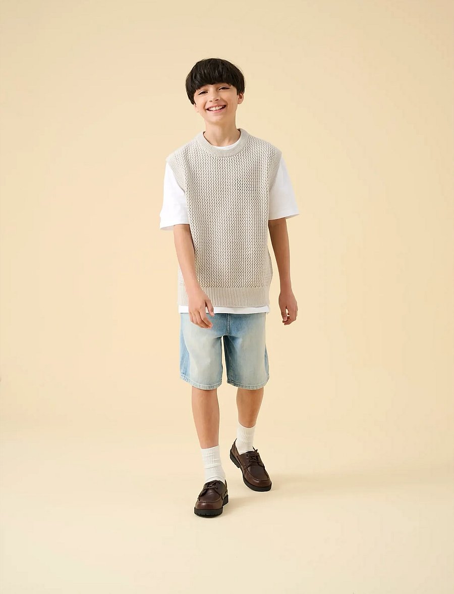 ONLY & SONS - OSJFADE LB TINT 6963 TAI DNM SHORTS NOOS - denimshorts - light blue denim - 0
