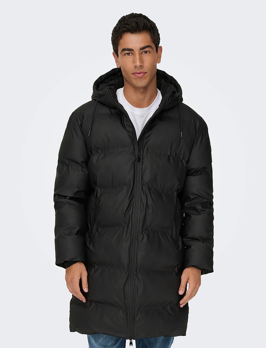 ONLY & SONS - ONSROYCE PUFFER JACKET OTW NOOS - daunenjacken - black - 0