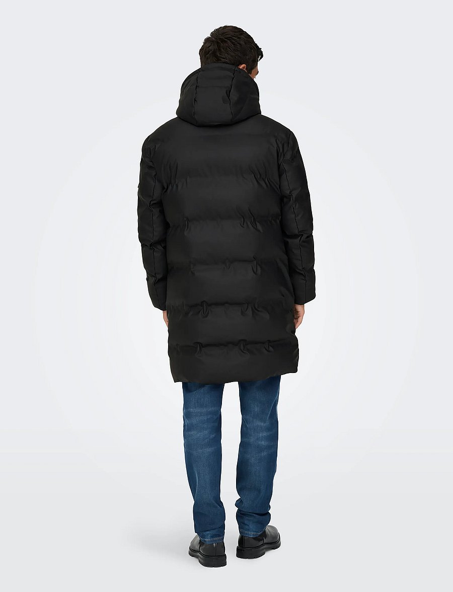 ONLY & SONS - ONSROYCE PUFFER JACKET OTW NOOS - daunenjacken - black - 3