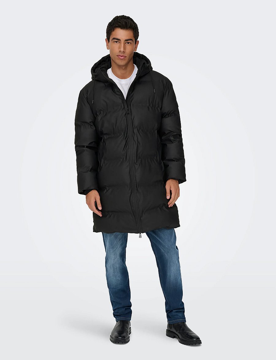 ONLY & SONS - ONSROYCE PUFFER JACKET OTW NOOS - daunenjacken - black - 4