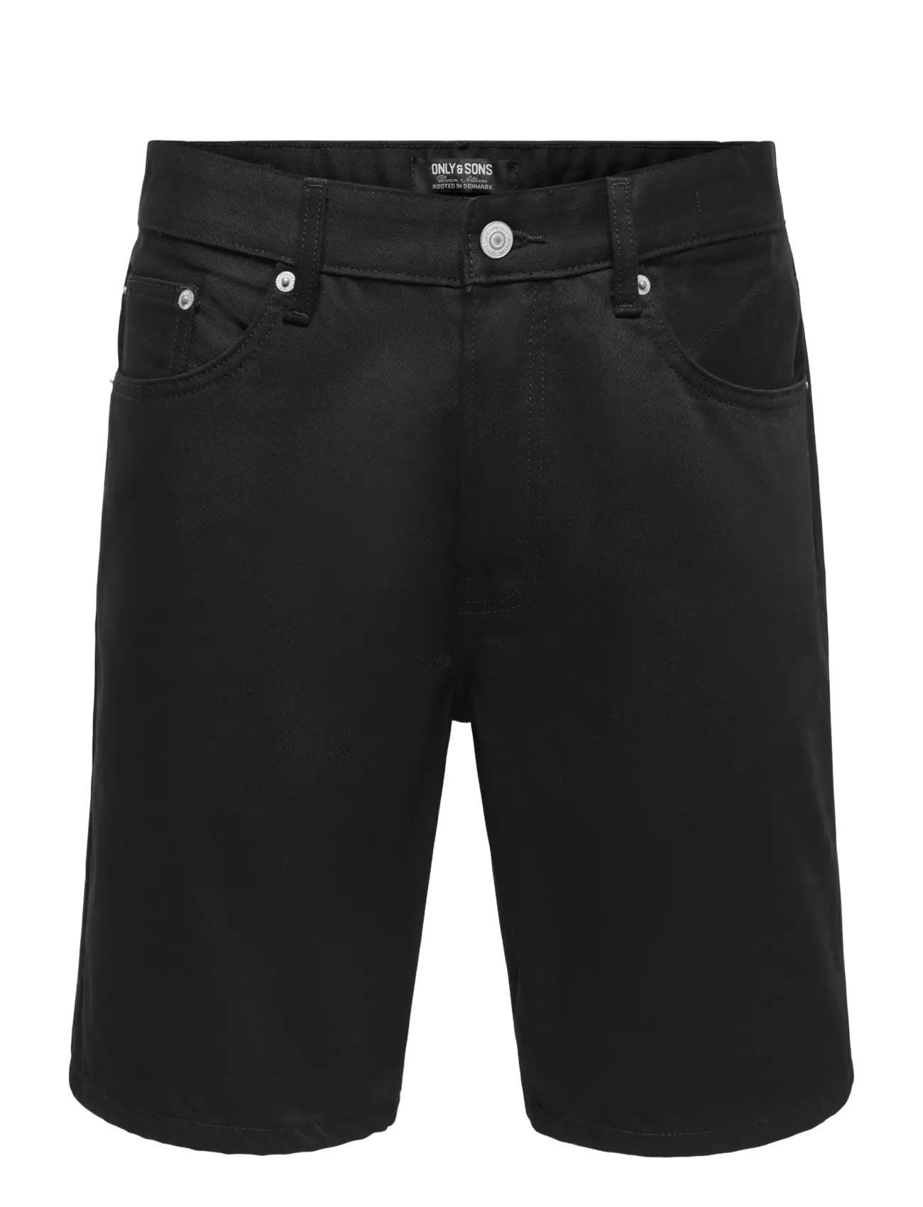 ONLY & SONS ONSEDGE STAY BD 6992 AZG DNM SHORTS NOOS - Deals - BLACK DENIM / black