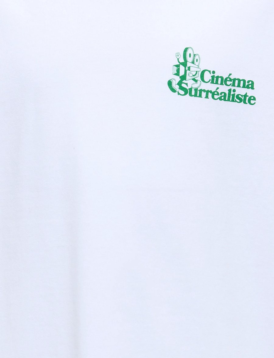 ONLY & SONS - OSJFREDO RLX CINEMA SS TEE VD JRS - kortærmede t-shirts - bright white - 4