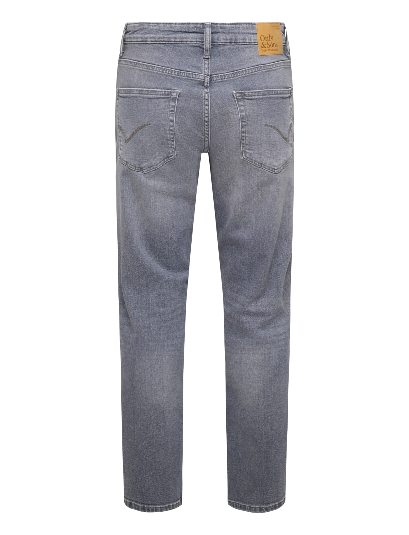ONLY & SONS - ONSWEFT REG. JAX  LMG 7007 DIA DNM NOOS - hosen & jeans - light grey denim - 2