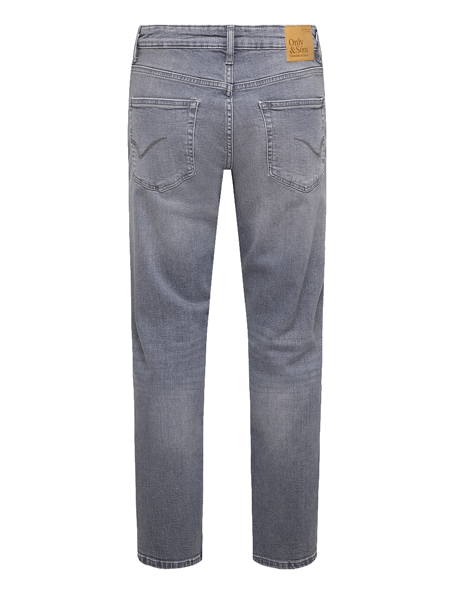 ONLY & SONS - ONSWEFT REG. JAX LMG 7007 TAI DNM NOOS - normale jeans - light grey denim - 2