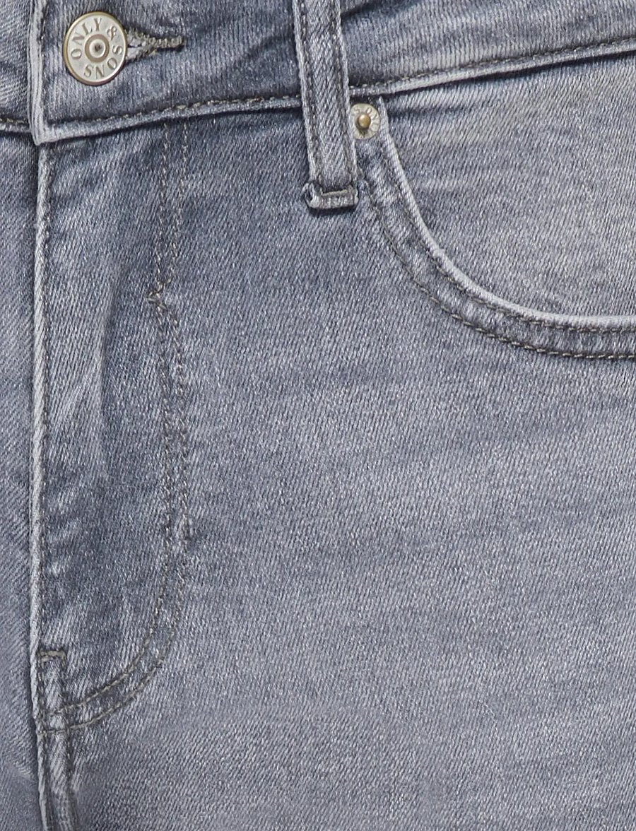 ONLY & SONS - ONSWEFT REG. JAX LMG 7007 TAI DNM NOOS - tavalised teksad - light grey denim - 4