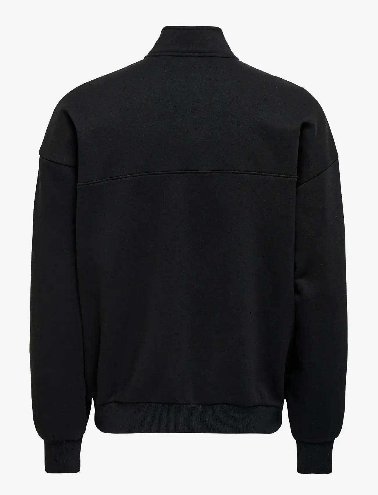 ONLY & SONS - ONSCERES OVZ TRACK HALF ZIP SWEAT VD - kollektioner - black - 2