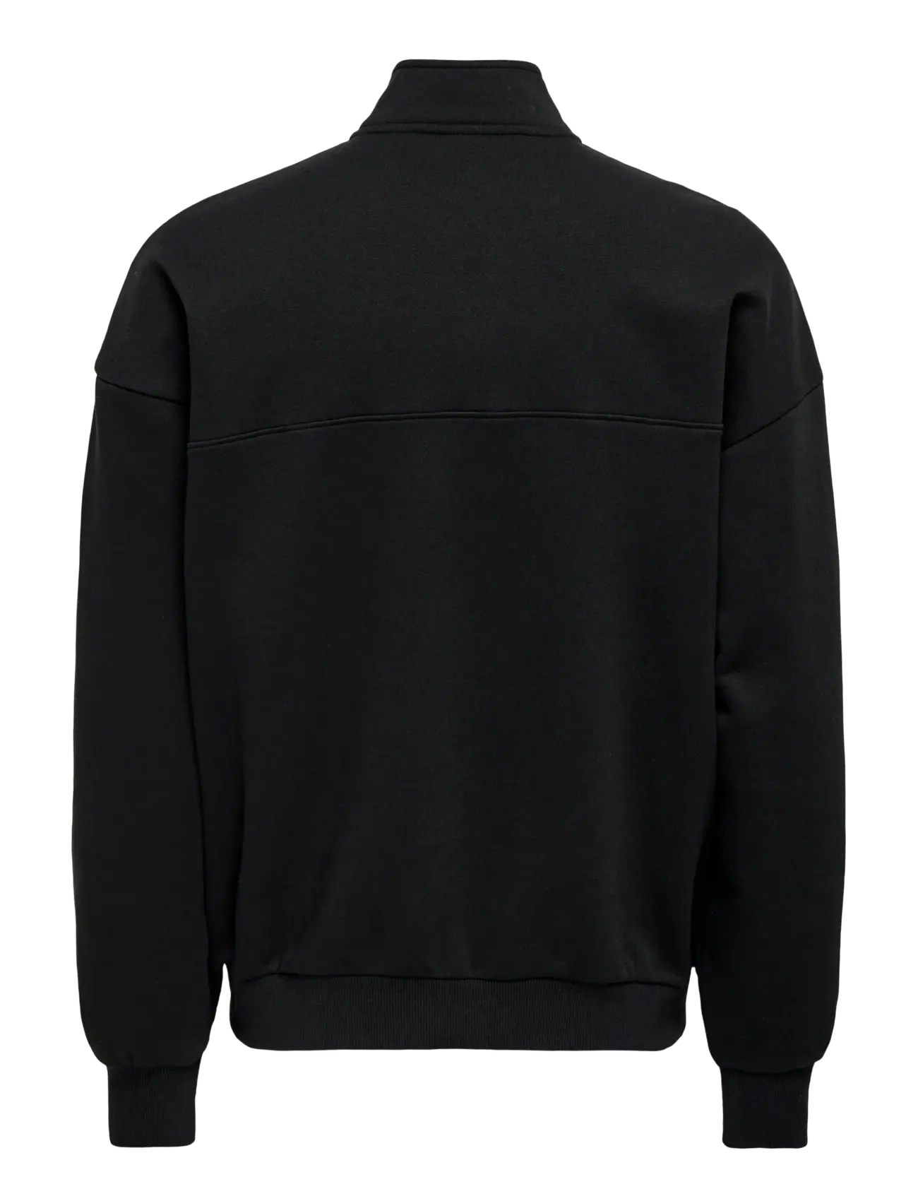 ONLY & SONS - ONSCERES OVZ TRACK HALF ZIP SWEAT VD - kollektsioonid - black - 2