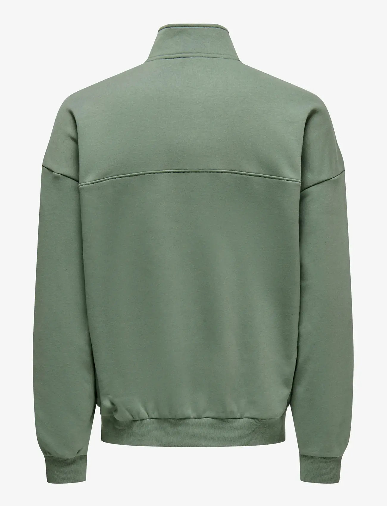 ONLY & SONS - ONSCERES OVZ TRACK HALF ZIP SWEAT VD - kollektioner - laurel wreath - 2