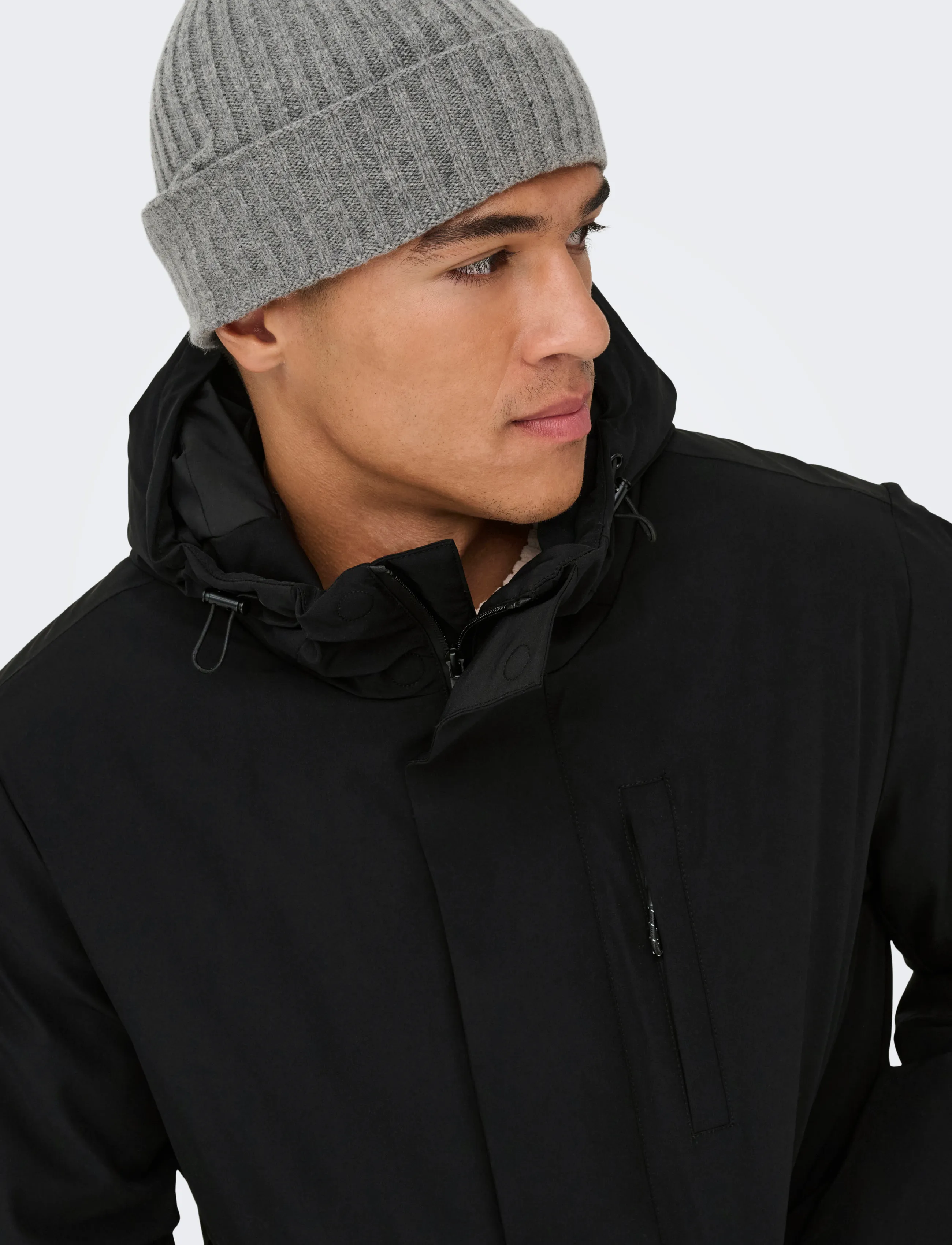 ONLY & SONS Onsenrico Waterproof Stretch Parka Noos vinterjackor herr – bild 6