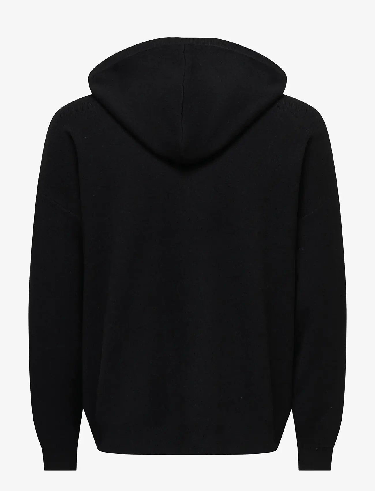 ONLY & SONS - ONSSADE OVZ LS ZIP CARDIGAN KNIT - kapuzenpullover - black - 1