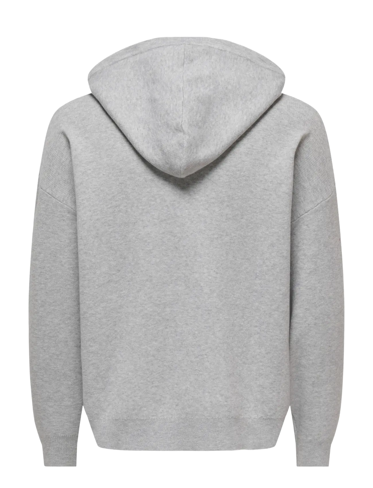 ONLY & SONS - ONSSADE OVZ LS ZIP CARDIGAN KNIT - hættetrøjer - light grey melange - 1