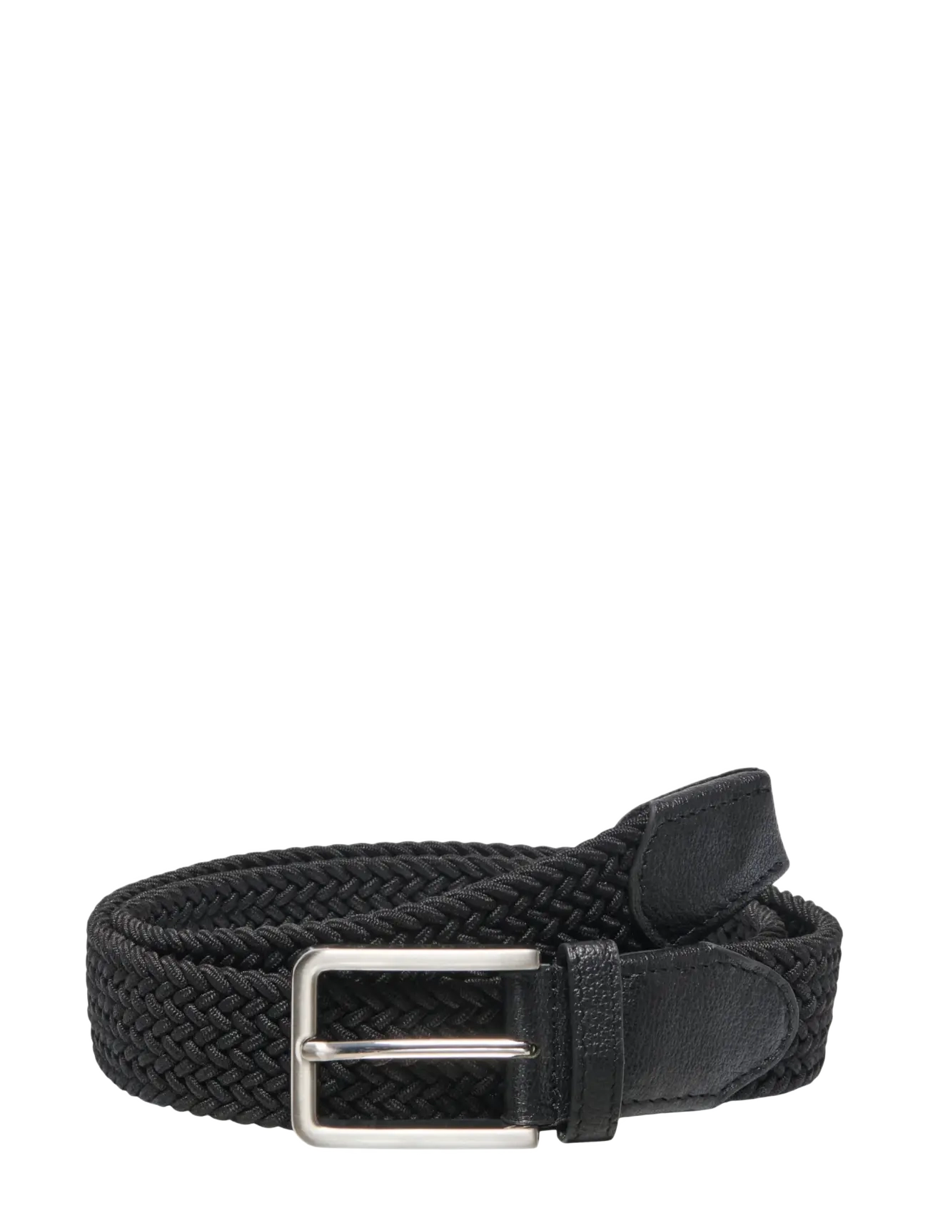 ONLY & SONS ONSTHIBAUT SOLID BRAIDED BELT NOOS - Asusteet - BLACK / black