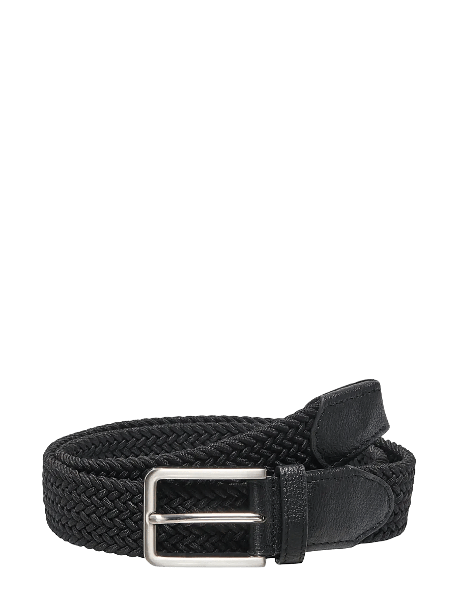 ONLY & SONS - ONSTHIBAUT SOLID BRAIDED BELT NOOS - geflochten gürtel - black - 0