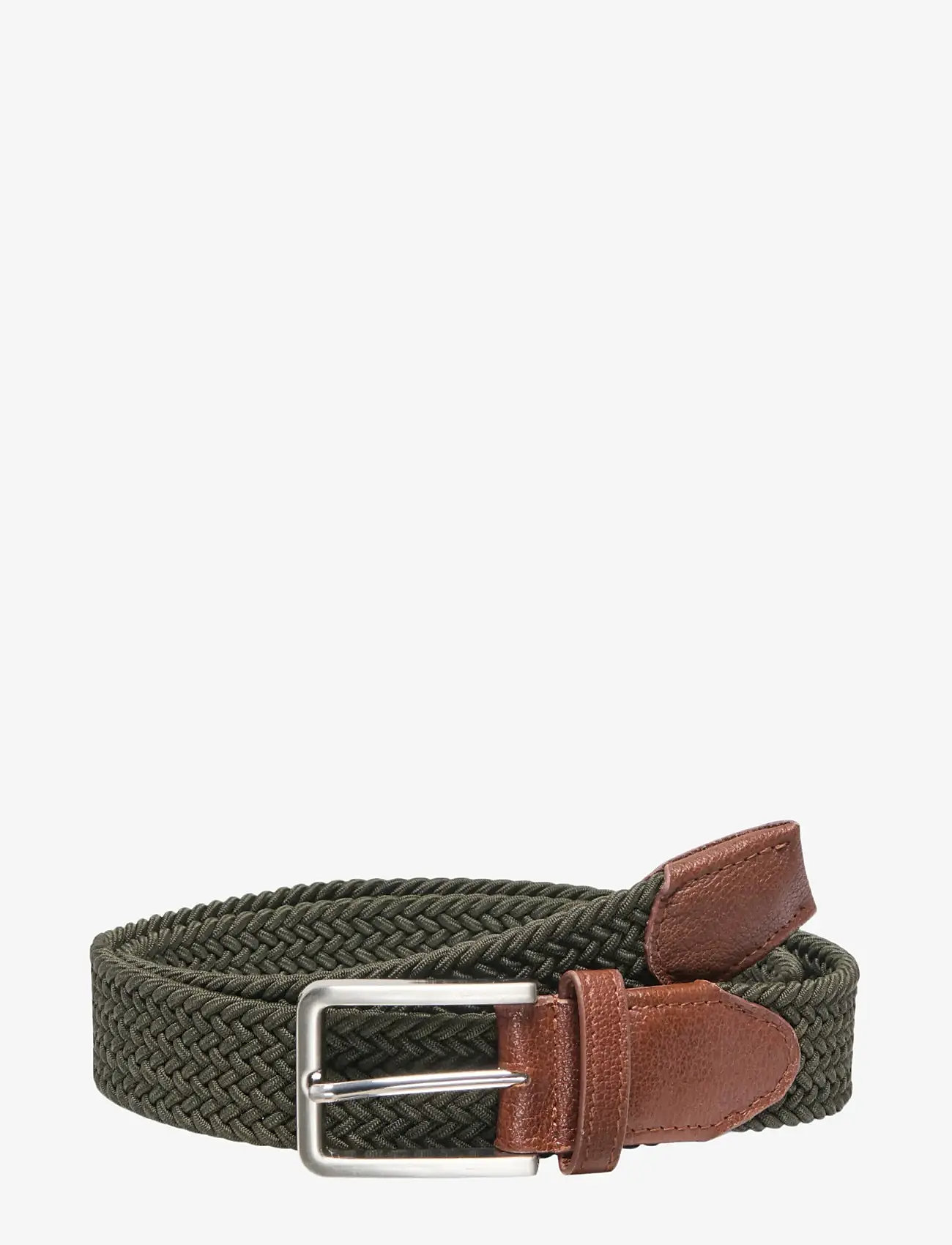 ONLY & SONS - ONSTHIBAUT SOLID BRAIDED BELT NOOS - geflochten gürtel - dark olive - 0