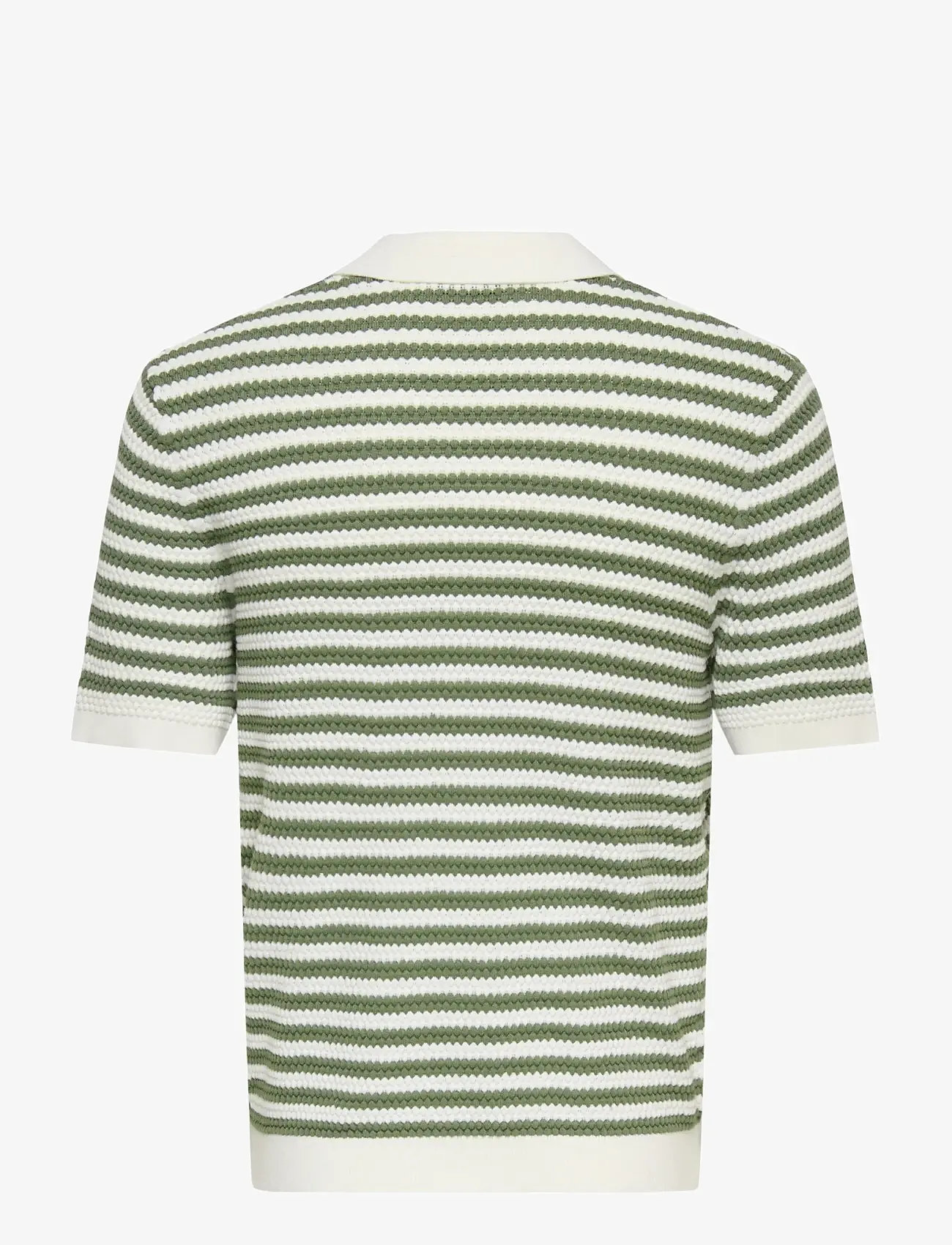 ONLY & SONS - ONSSERGE REG SS SPLIT NECK KNIT - die niedrigsten preise - egret - 2