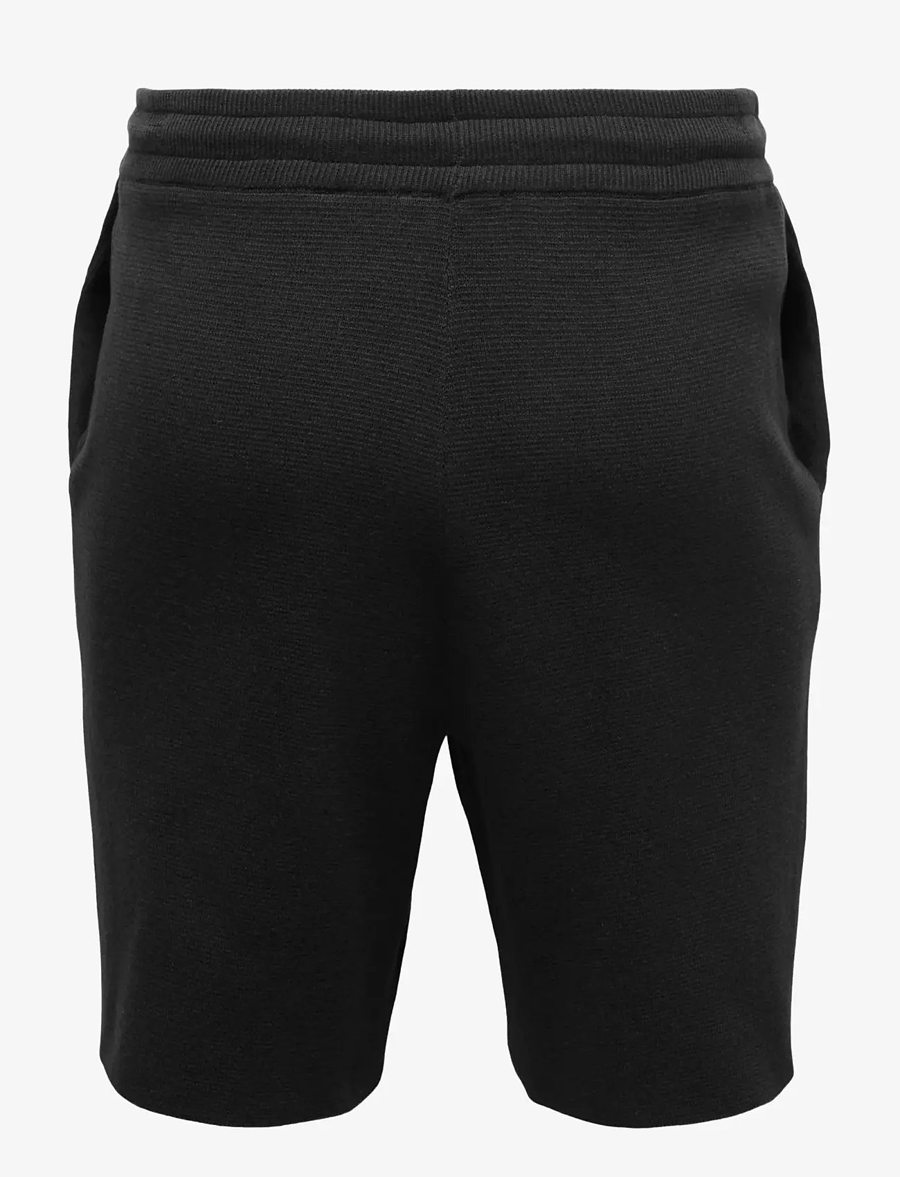 ONLY & SONS - ONSSILAS REG SHORTS KNIT - sweatshorts - black - 1