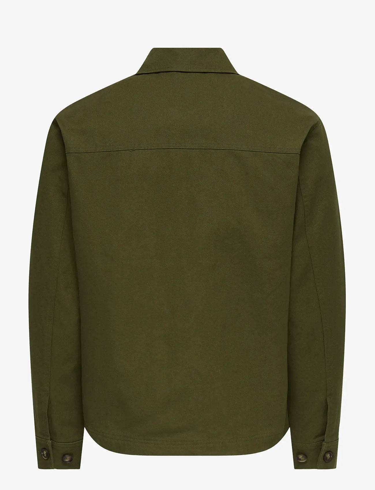 ONLY & SONS - ONSRONNIE CTN JACKET OTW - forårsjakker - dark olive - 2