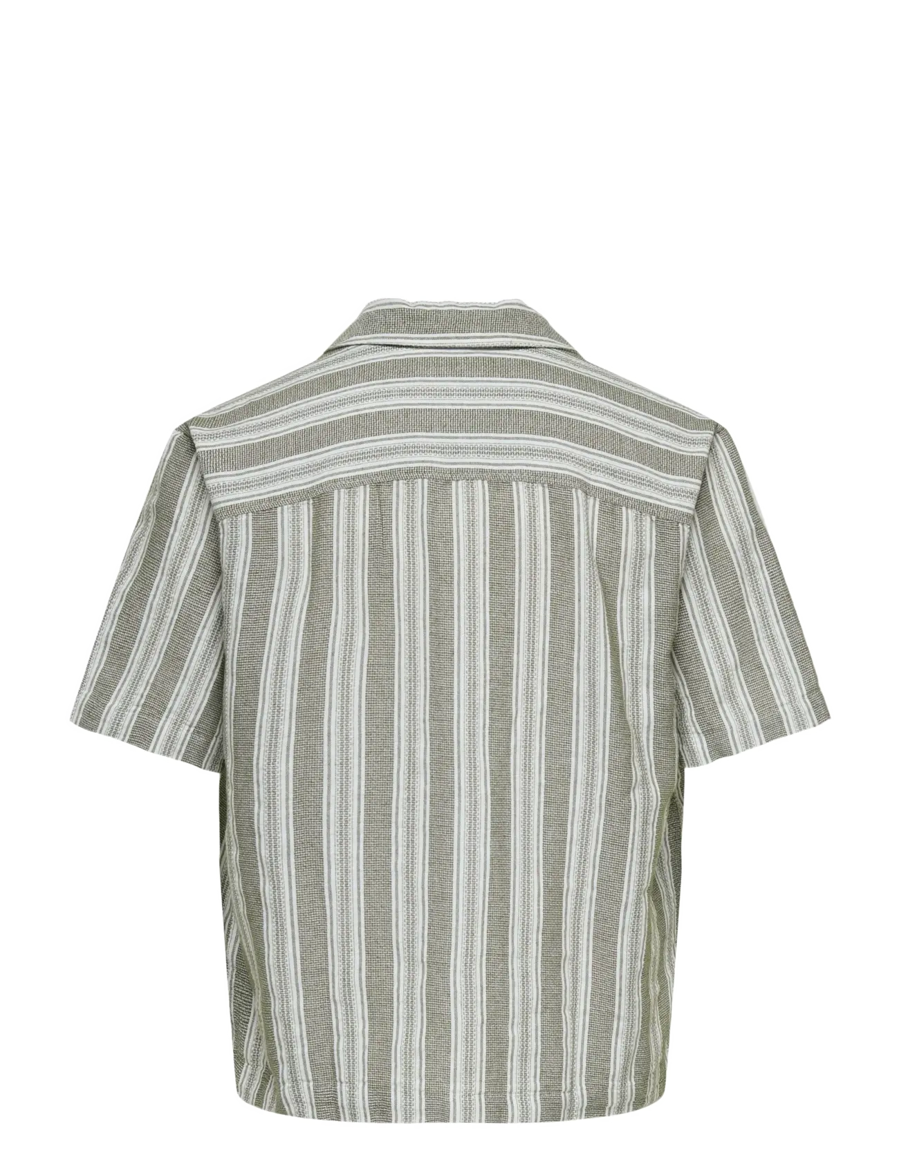 ONLY & SONS - ONSWALKER RLX RESORT SS 035 SHIRT NOOS - dryžuoti marškiniai - dark olive - 2