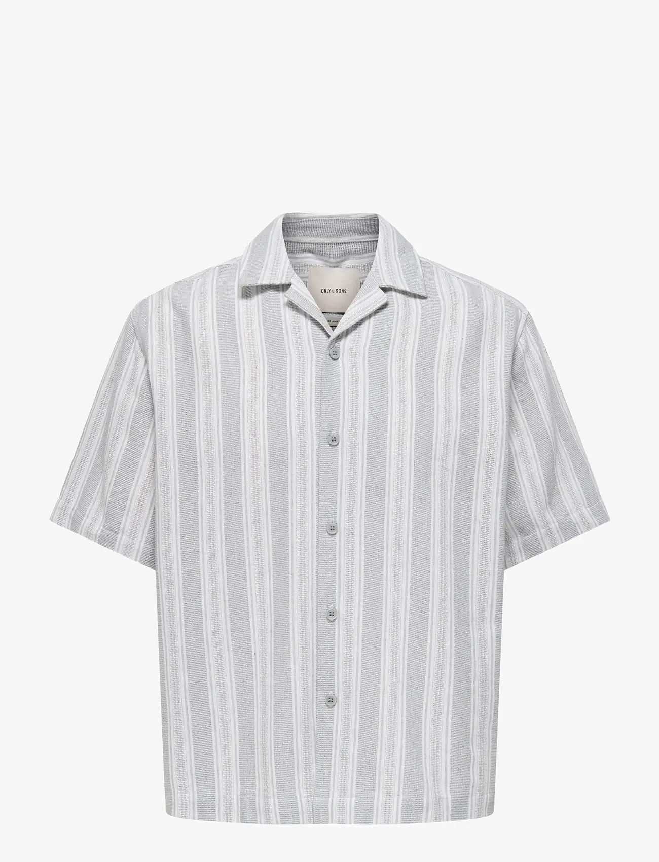 ONLY & SONS - ONSWALKER RLX RESORT SS 035 SHIRT NOOS - kortærmede skjorter - sedona sage - 1