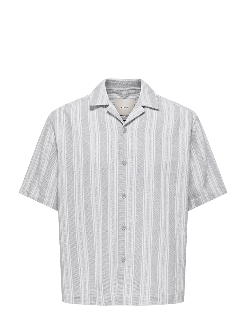 ONLY & SONS - ONSWALKER RLX RESORT SS 035 SHIRT NOOS - kortærmede skjorter - sedona sage - 1