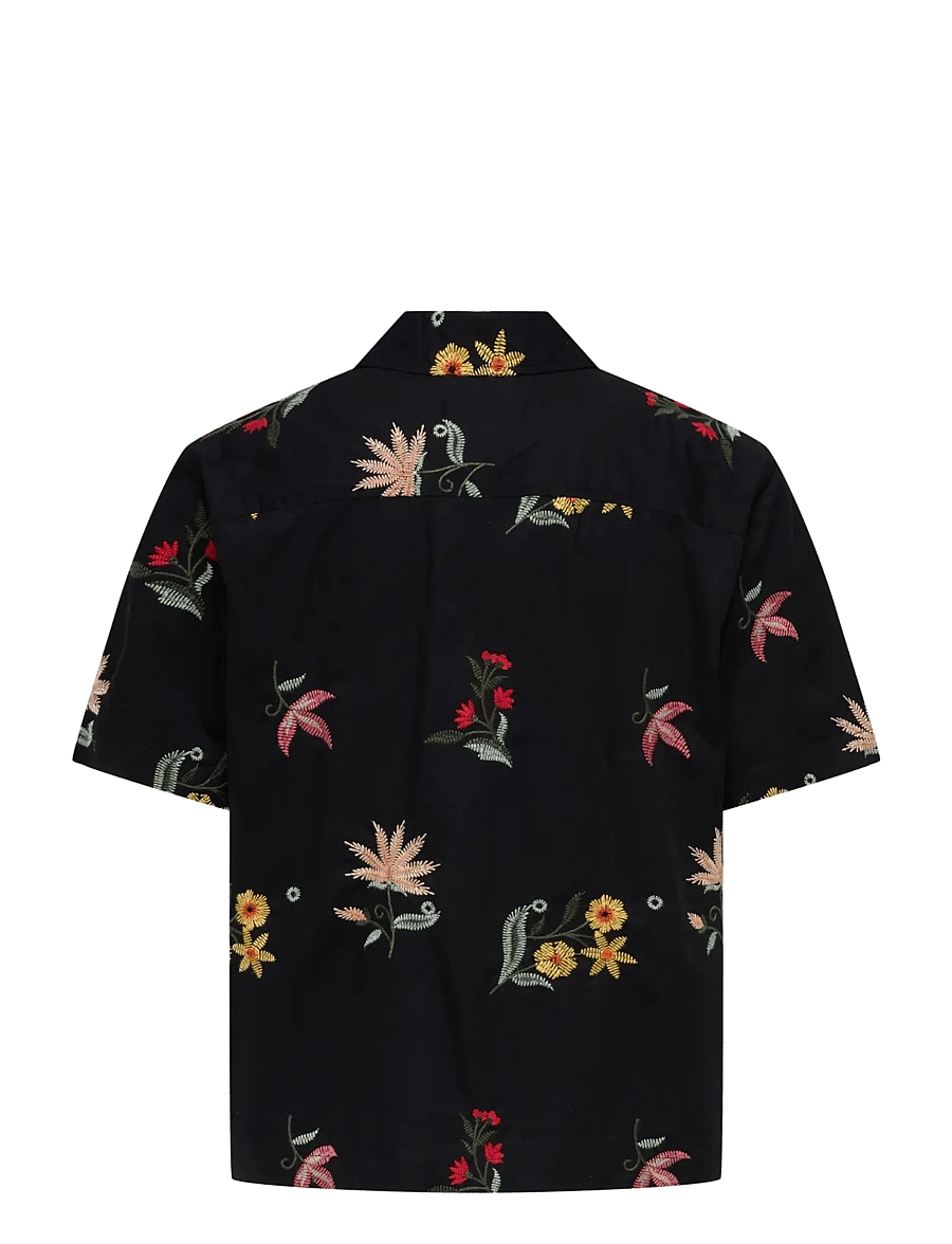 ONLY & SONS - ONSEDWARD RLX SS SHIRT - mustriga särgid - jet black - 1