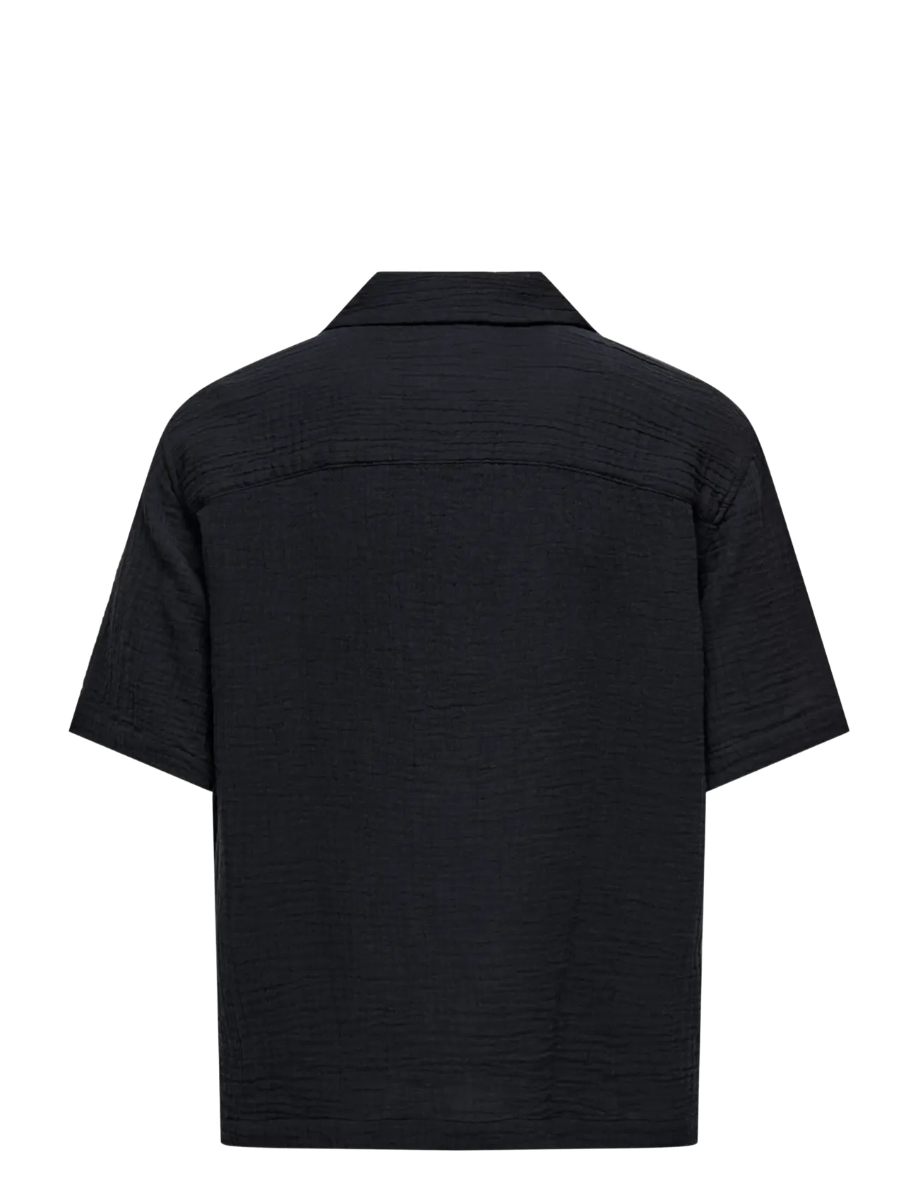 ONLY & SONS - ONSJACKSON RLX SS 014 SHIRT - short-sleeved shirts - black - 1
