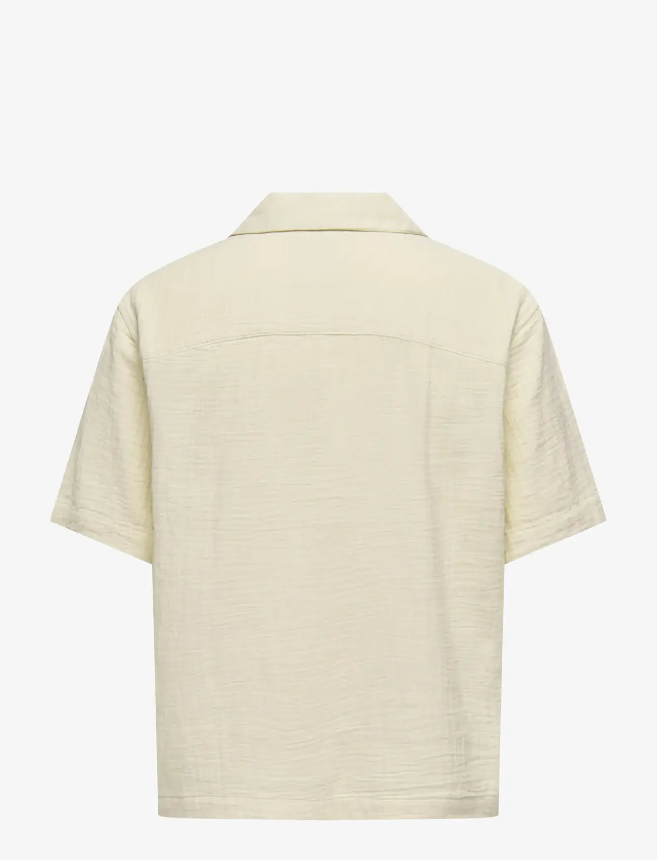 ONLY & SONS - ONSJACKSON RLX SS 014 SHIRT - kurzarmhemden - bone white - 2