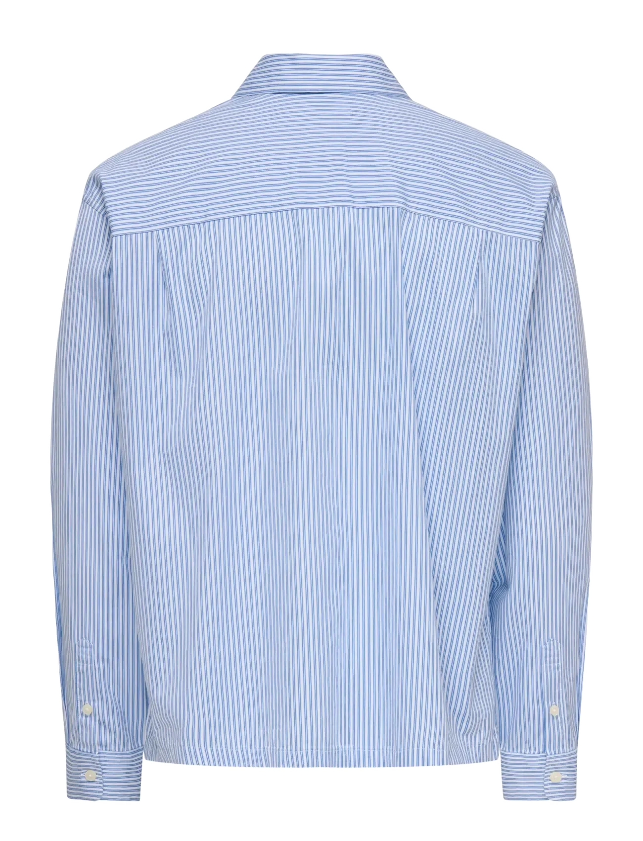ONLY & SONS - ONSOPALINE RELAX LS SHIRT FRML - striped shirts - bright white - 2
