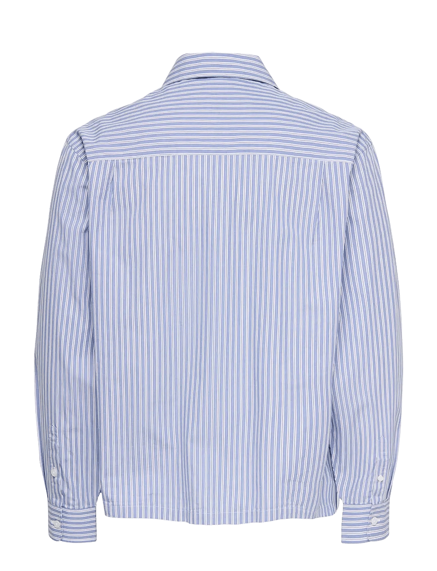ONLY & SONS - ONSOPALINE RELAX LS SHIRT FRML - gestreifte hemden - cashmere blue - 1