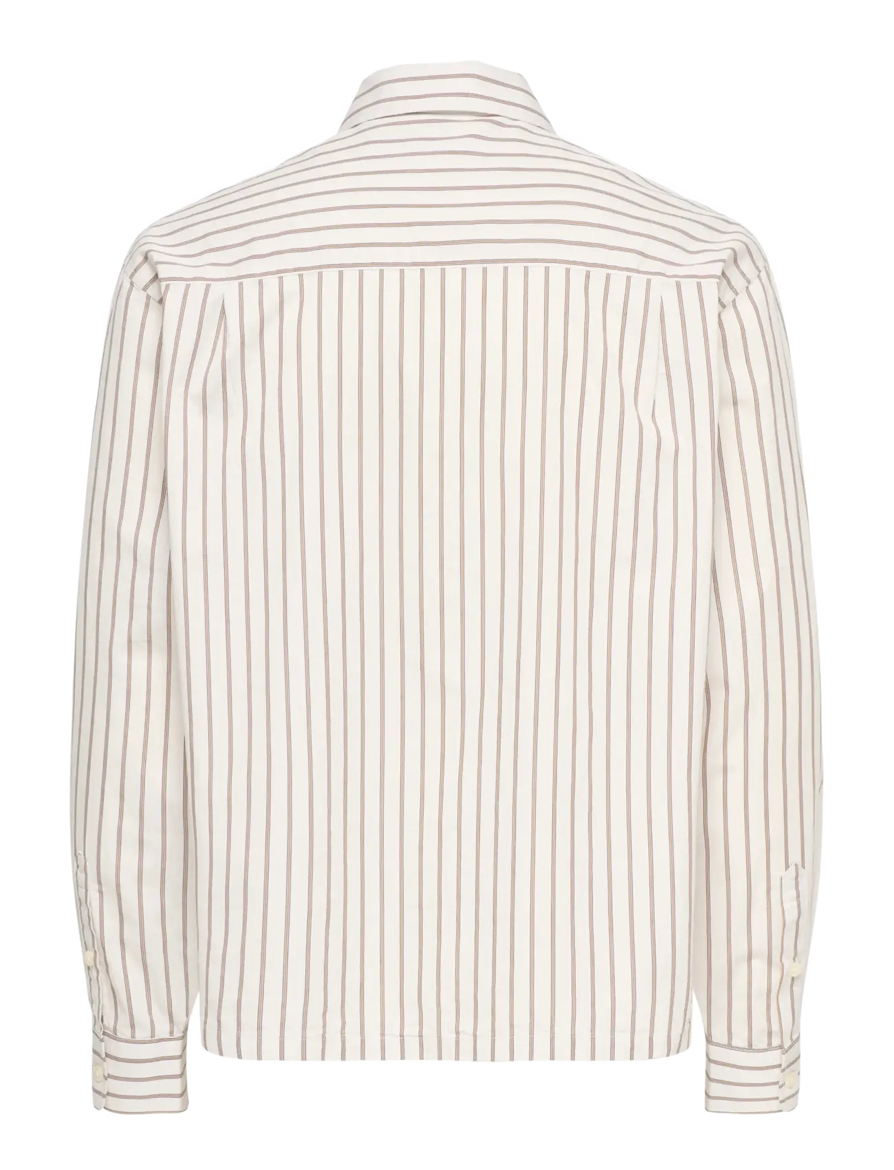 ONLY & SONS - ONSOPALINE RELAX LS SHIRT FRML - gestreifte hemden - egret - 1