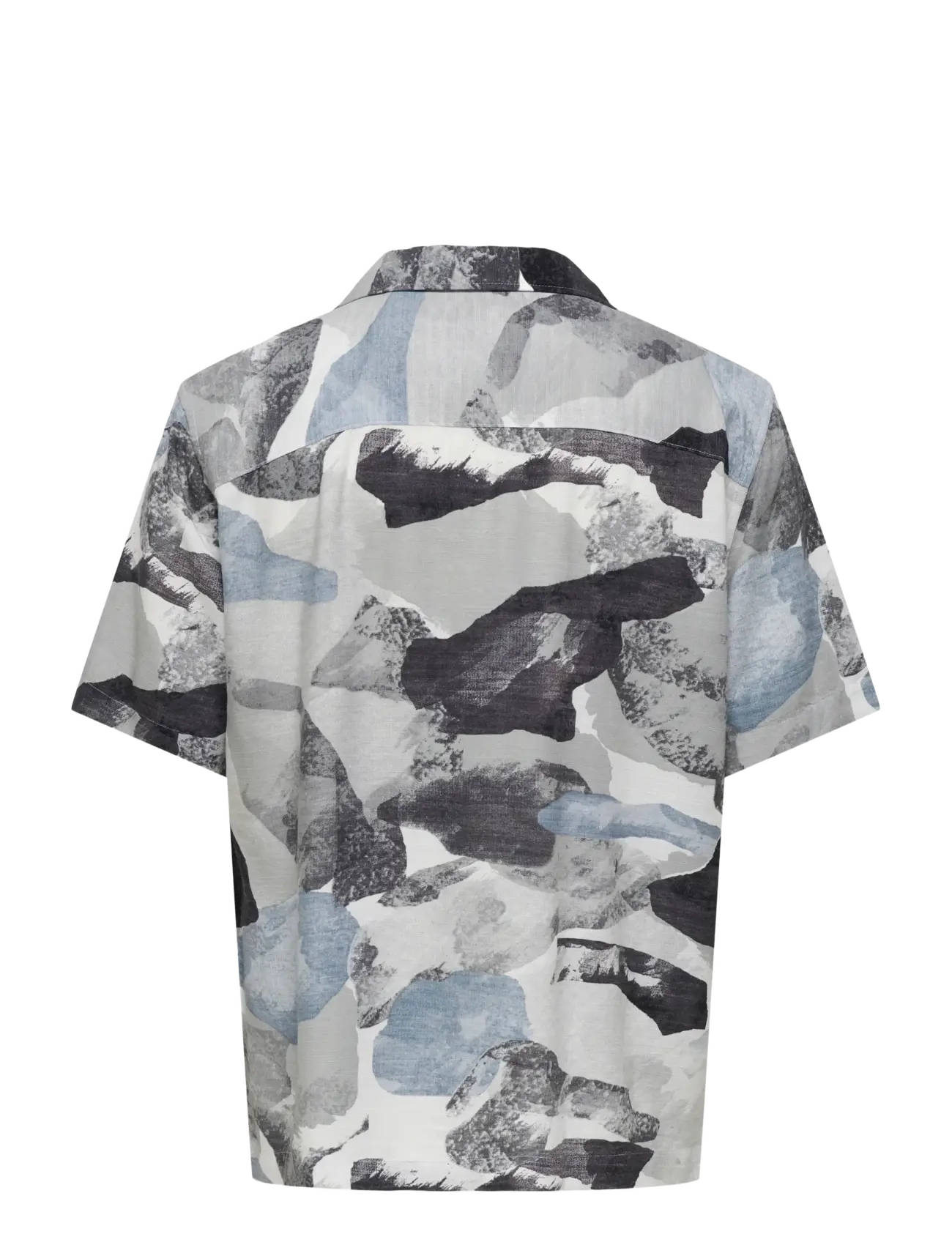 ONLY & SONS - ONSHARVI RLX RESORT SS 041 AOP SHIRT - mønstrede skjorter - surf spray - 1