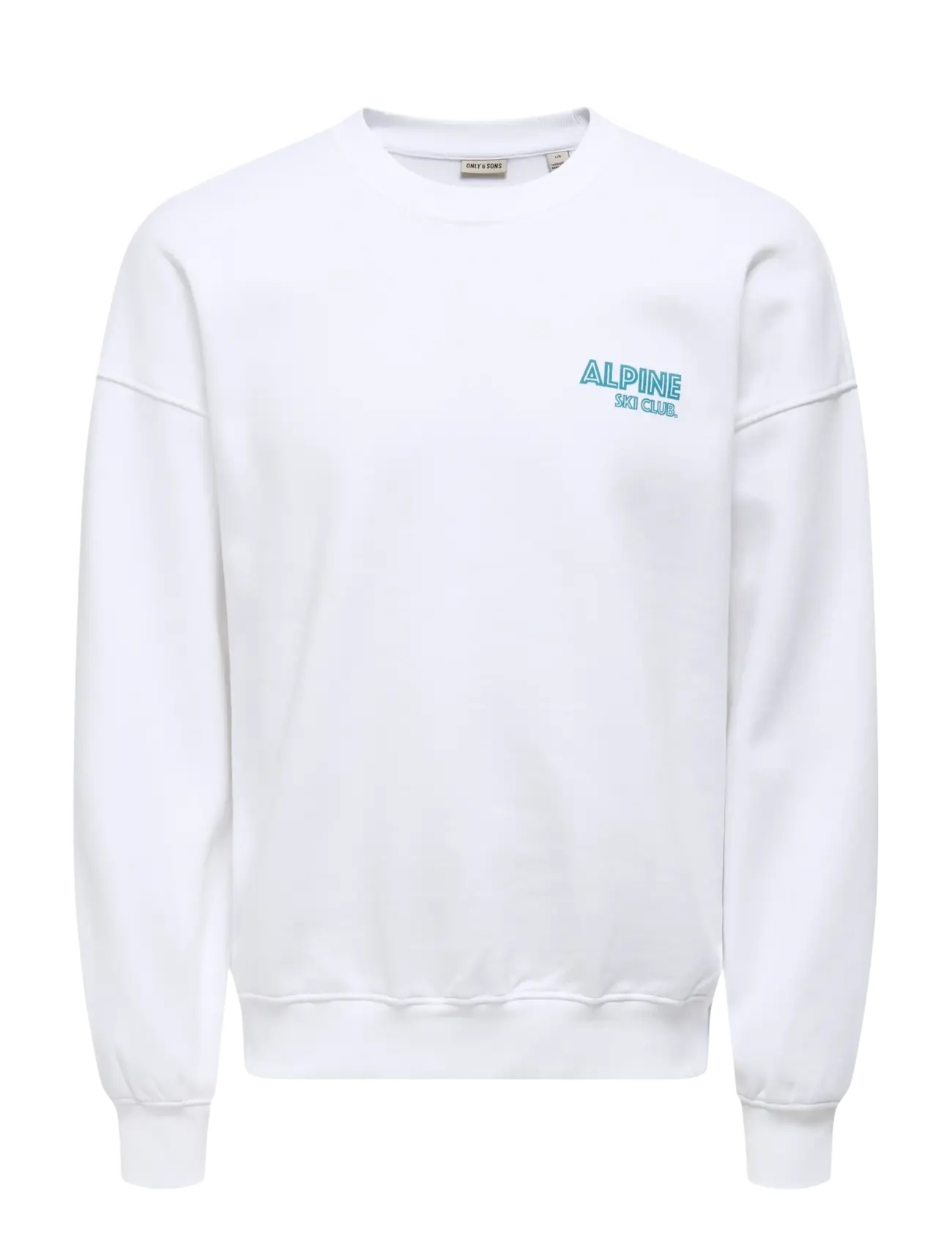ONLY & SONS ONSCERES SKI LS REG CREW SWE CS - Džemperiai - BRIGHT WHITE / white