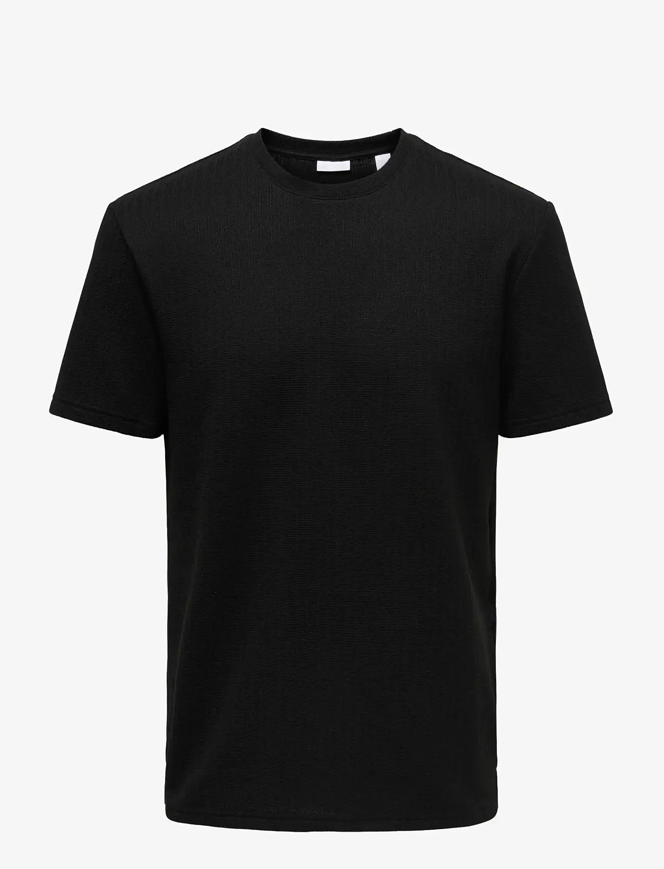 ONLY & SONS - ONSTREY LIFE REG SS FRML TEE - kortærmede t-shirts - black - 0