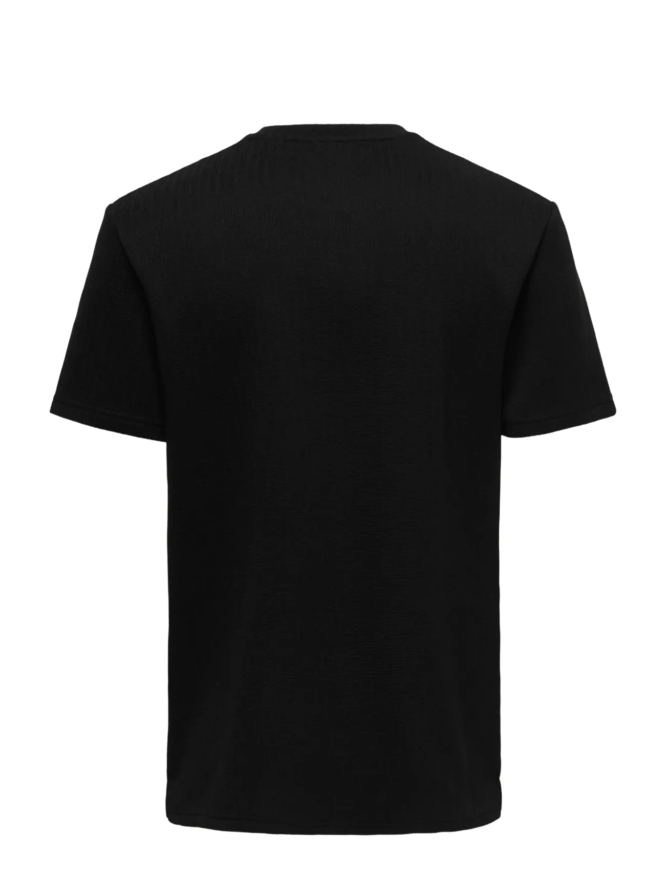 ONLY & SONS - ONSTREY LIFE REG SS FRML TEE - lühikeste varrukatega t-särgid - black - 1