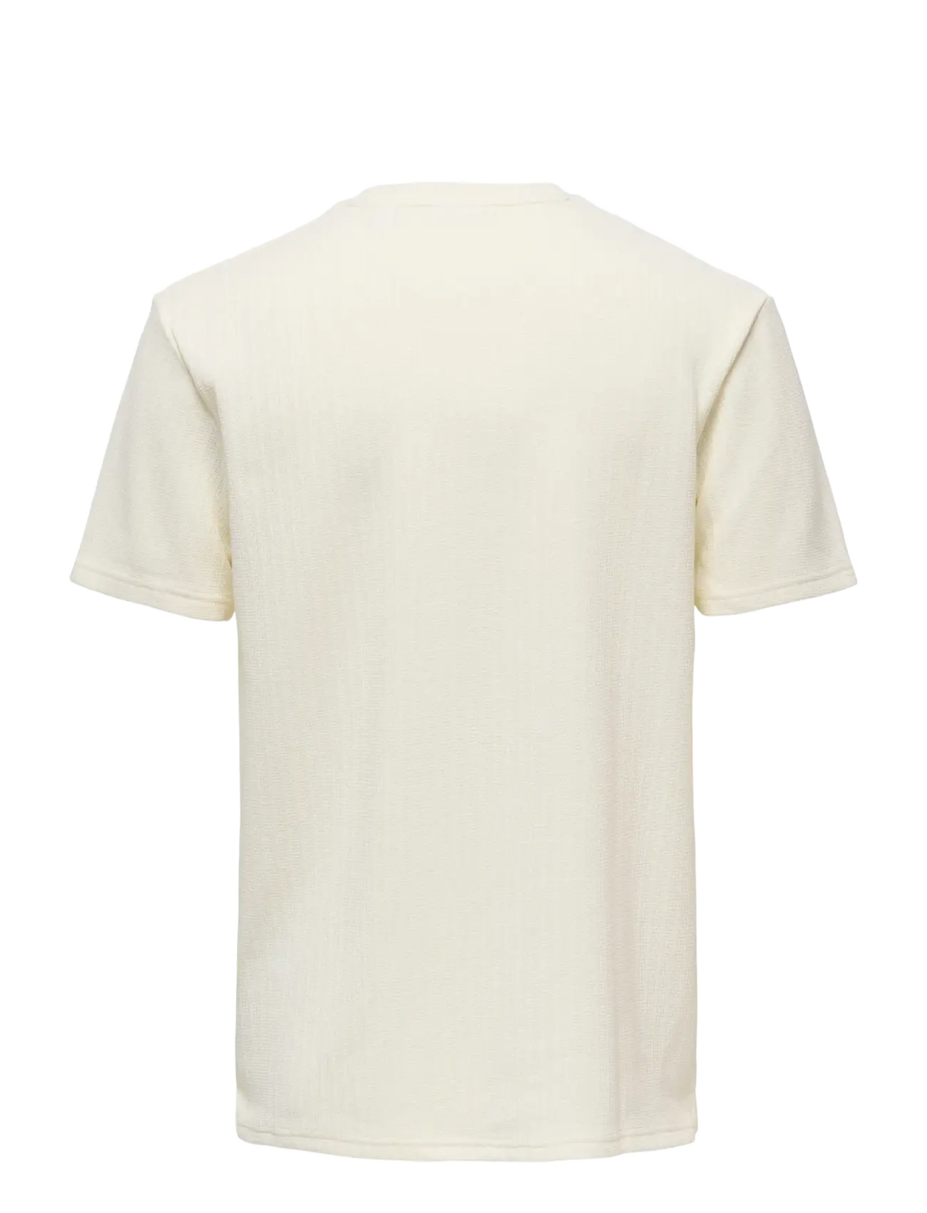 ONLY & SONS - ONSTREY LIFE REG SS FRML TEE - lühikeste varrukatega t-särgid - gardenia - 1