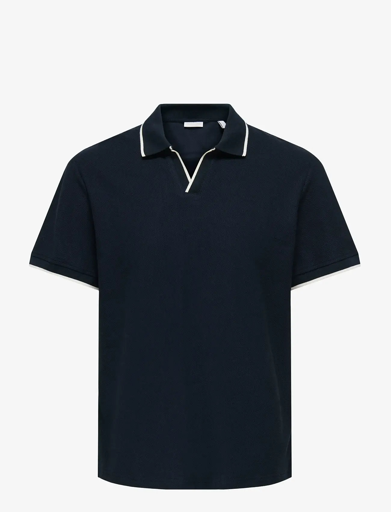ONLY & SONS - ONSASTON REG SS FRML RESORT POLO - kurzärmelig - dark sapphire - 1