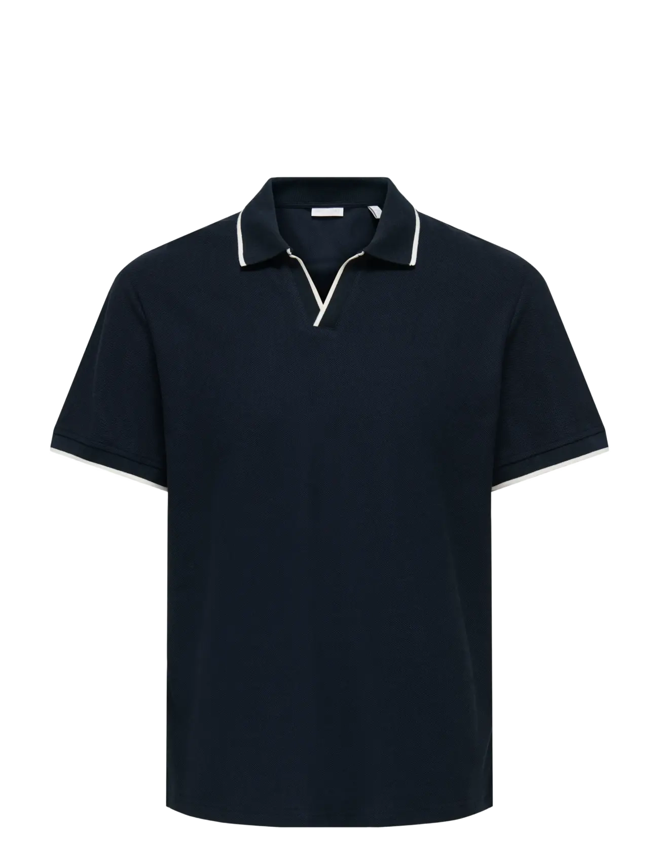 ONLY & SONS ONSASTON REG SS FRML RESORT POLO - ONLY & SONS - DARK SAPPHIRE / navy