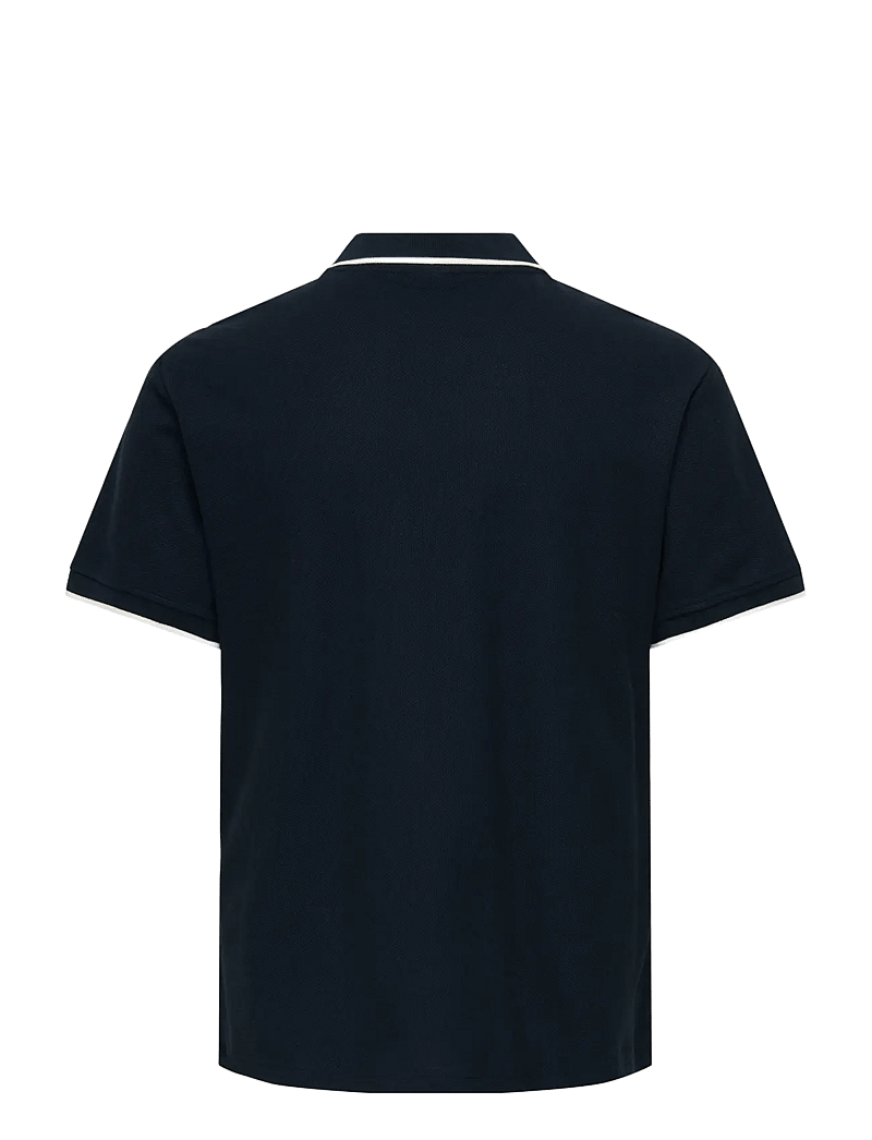 ONLY & SONS - ONSASTON REG SS FRML RESORT POLO - kurzärmelig - dark sapphire - 2