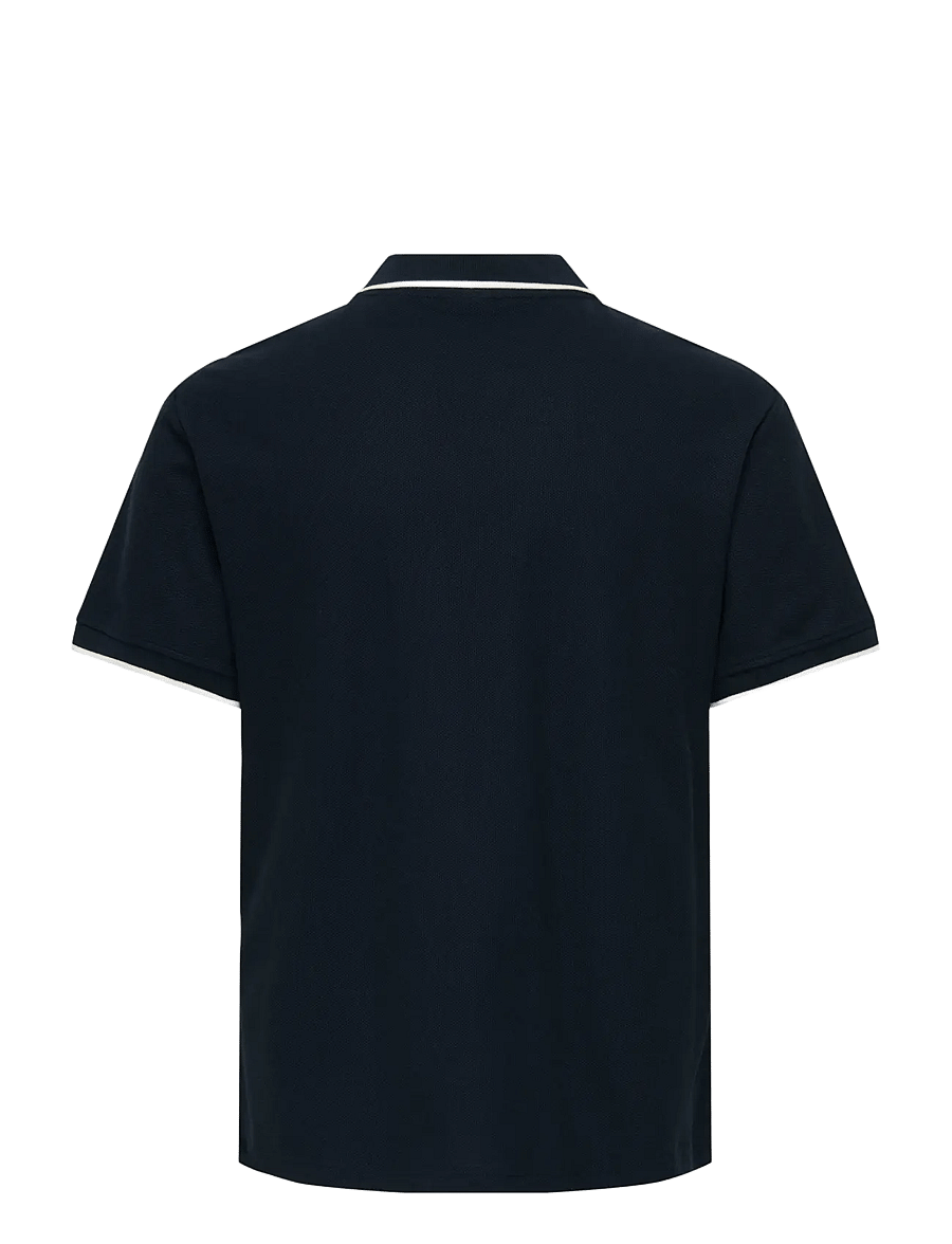 ONLY & SONS - ONSASTON REG SS FRML RESORT POLO - kurzärmelig - dark sapphire - 2