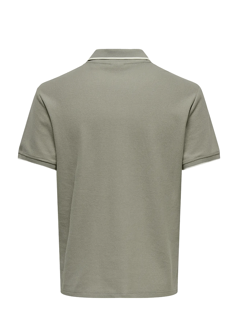 ONLY & SONS - ONSASTON REG SS FRML RESORT POLO - kurzärmelig - laurel oak - 2