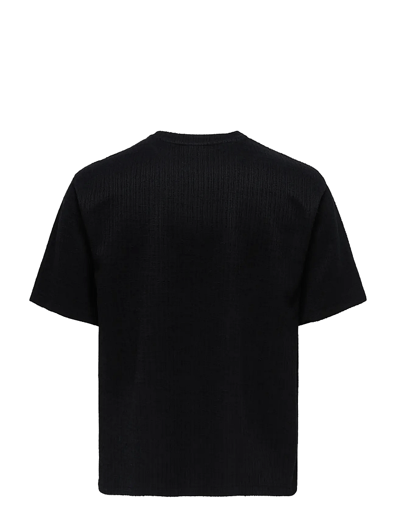 ONLY & SONS - ONSANDRE RLX SS TEE - kurzärmelig - black - 1