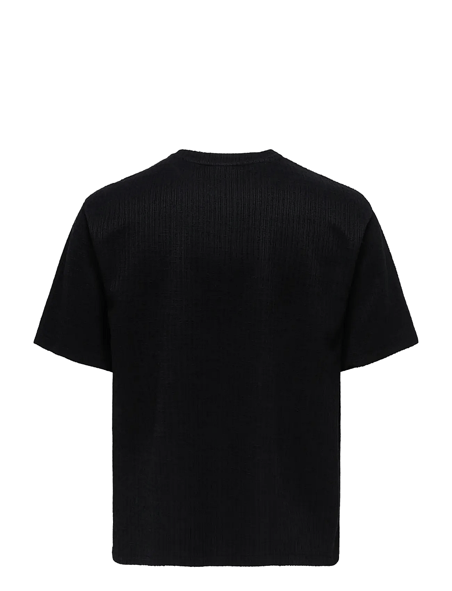 ONLY & SONS - ONSANDRE RLX SS TEE - kurzärmelig - black - 1