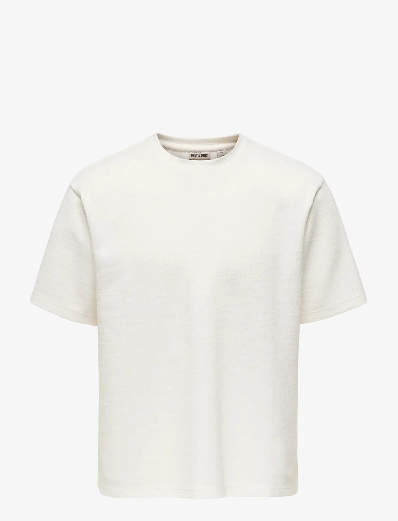 ONLY & SONS - ONSANDRE RLX SS TEE - kurzärmelig - cloud dancer - 0