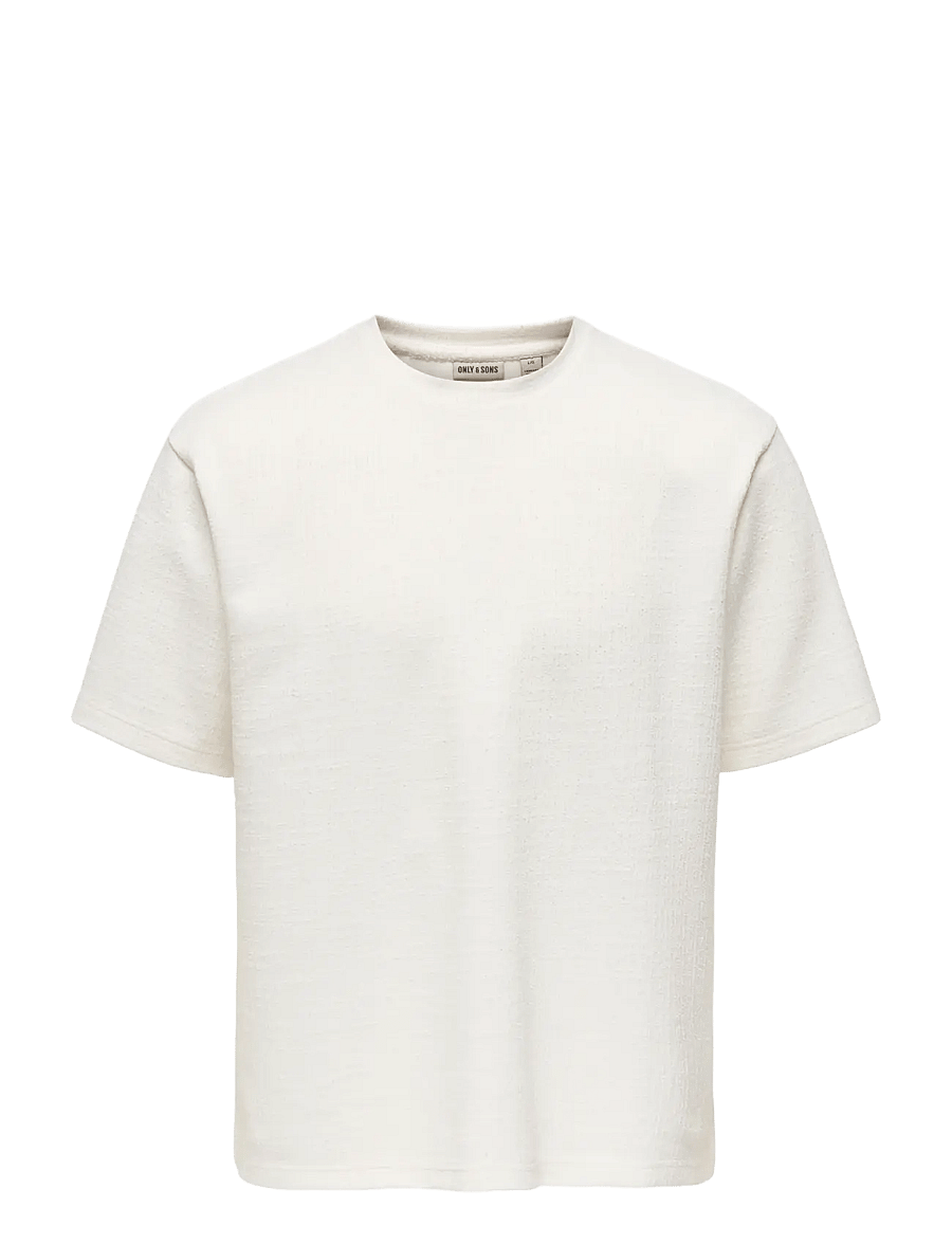 ONLY & SONS - ONSANDRE RLX SS TEE - korte mouwen - cloud dancer - 0