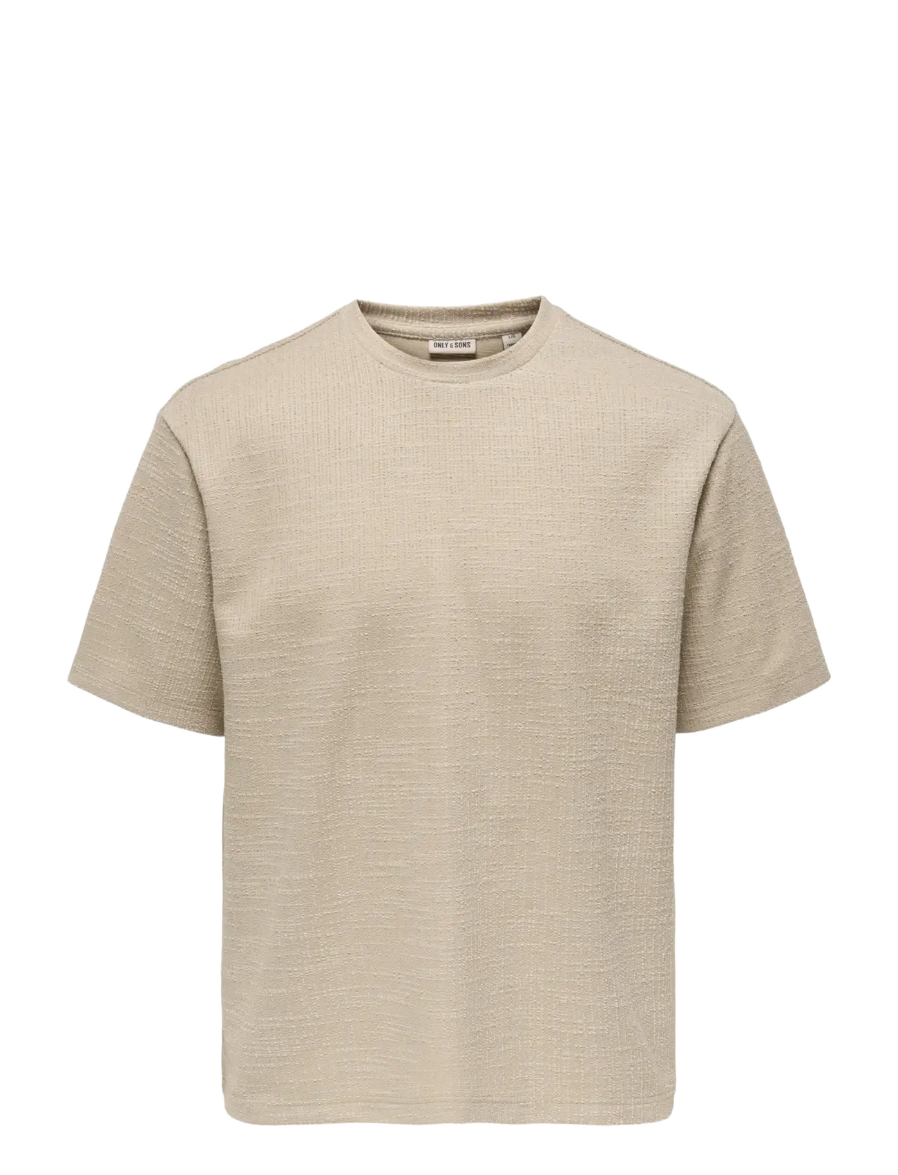 ONLY & SONS Onsandre Rlx Ss Tee Beige - XL - Herren