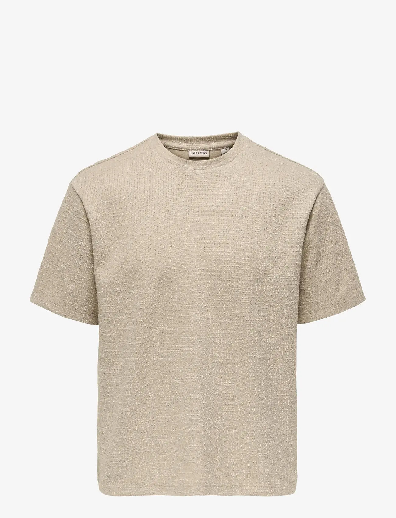 ONLY & SONS - ONSANDRE RLX SS TEE - kurzärmelig - silver lining - 0