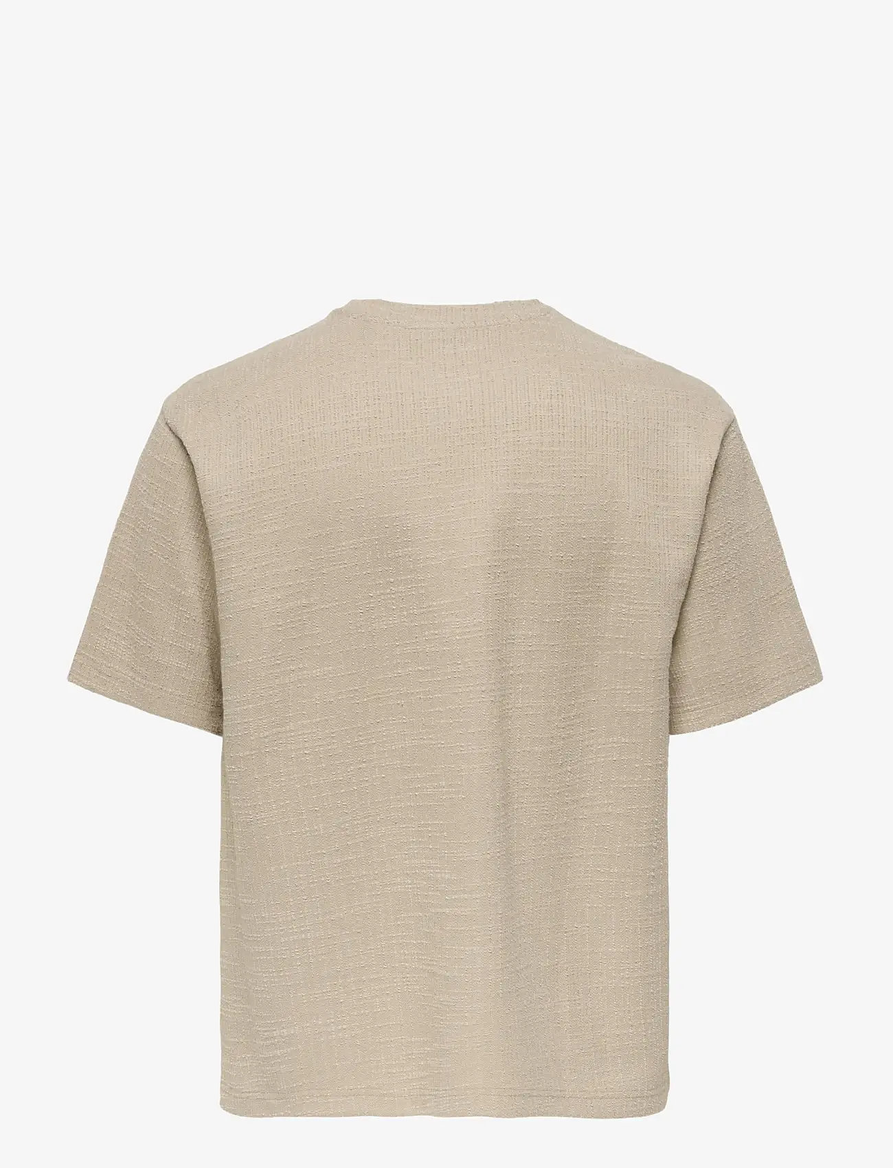 ONLY & SONS - ONSANDRE RLX SS TEE - kurzärmelig - silver lining - 1