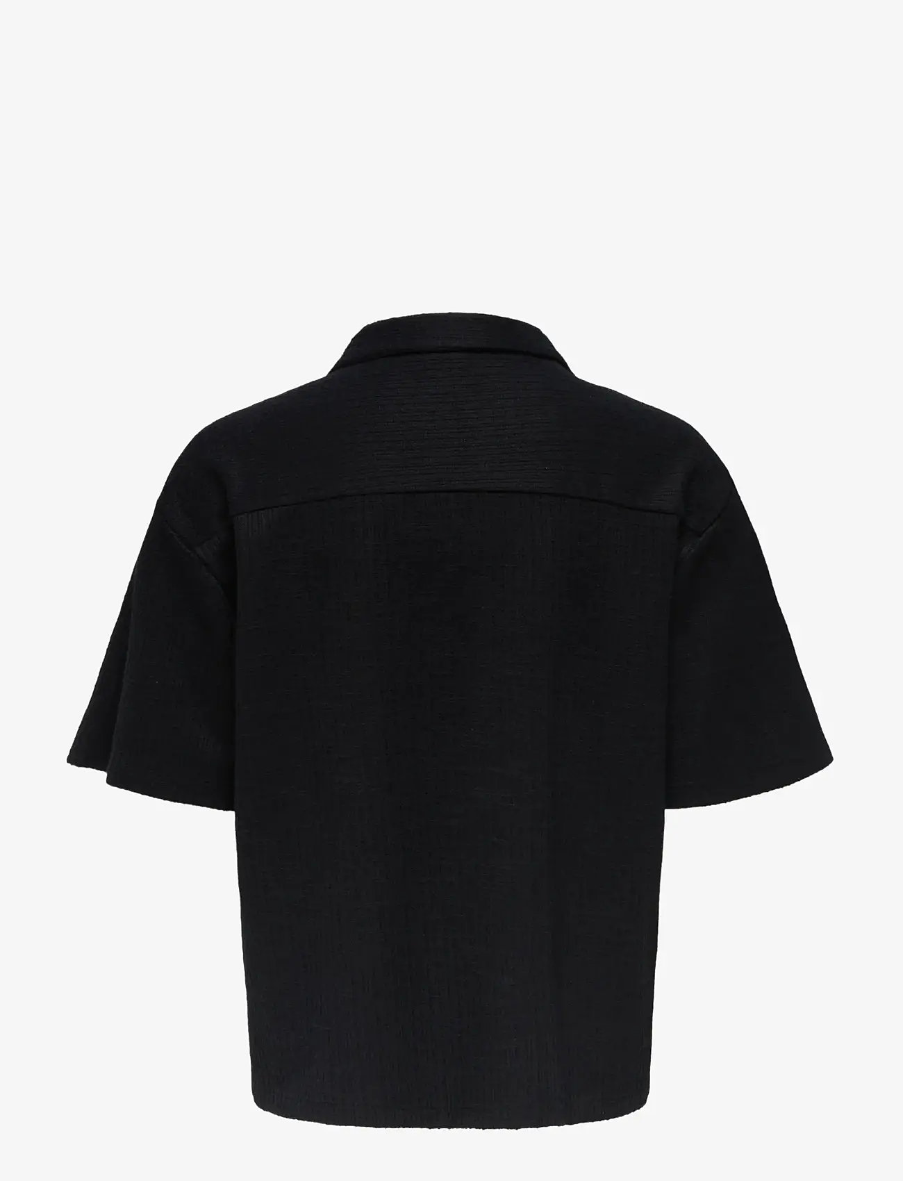 ONLY & SONS - ONSANDRE RLX SS SHIRT - kurzarmhemden - black - 1