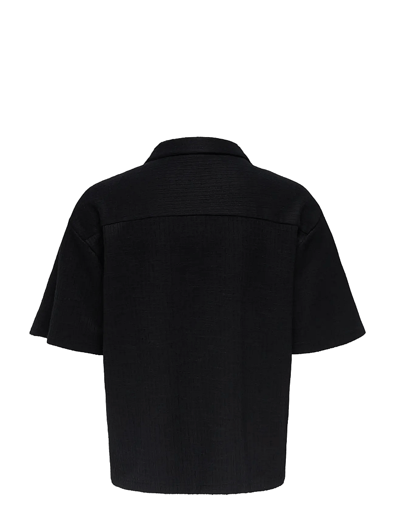 ONLY & SONS - ONSANDRE RLX SS SHIRT - kurzarmhemden - black - 1