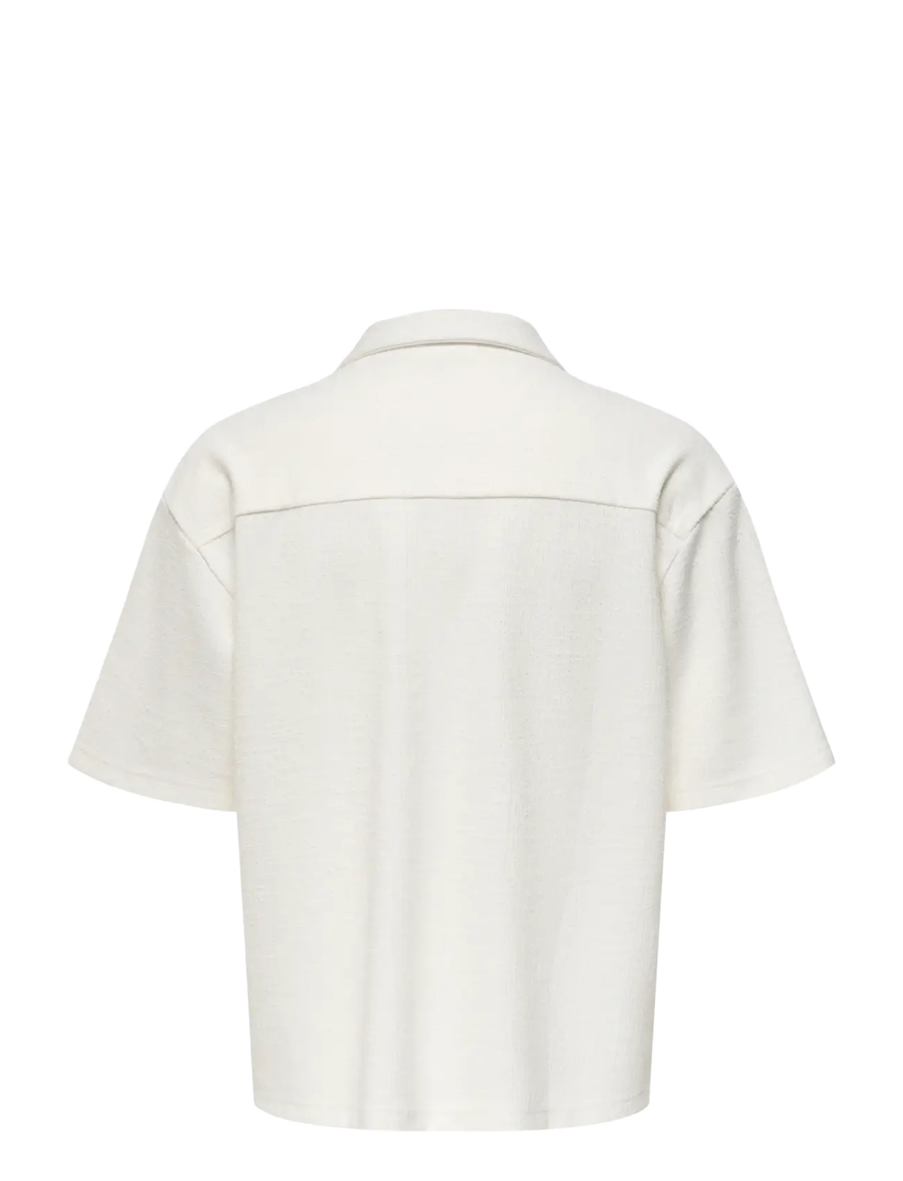 ONLY & SONS - ONSANDRE RLX SS SHIRT - kortärmade skjortor - cloud dancer - 1